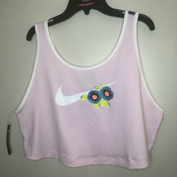 Nike WOMANS Light Support Tropical Printed Cropped - Picture 4 of 7